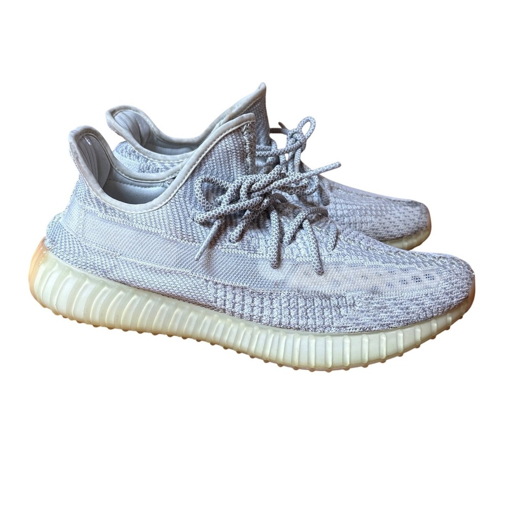 Adidas Yeezy Boost‎ 350 V2 Yeshaya Men Grey White Sneaker FX4348 SIZE 12